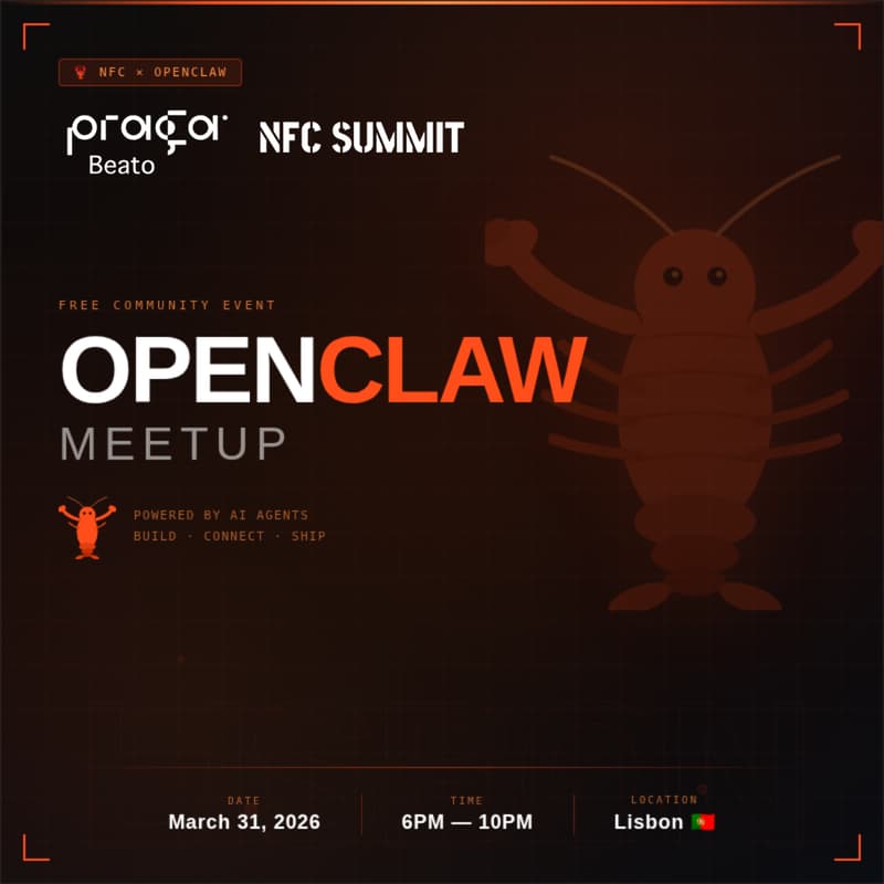 Cover Image for OpenClaw Meetup Lisbon 🦞