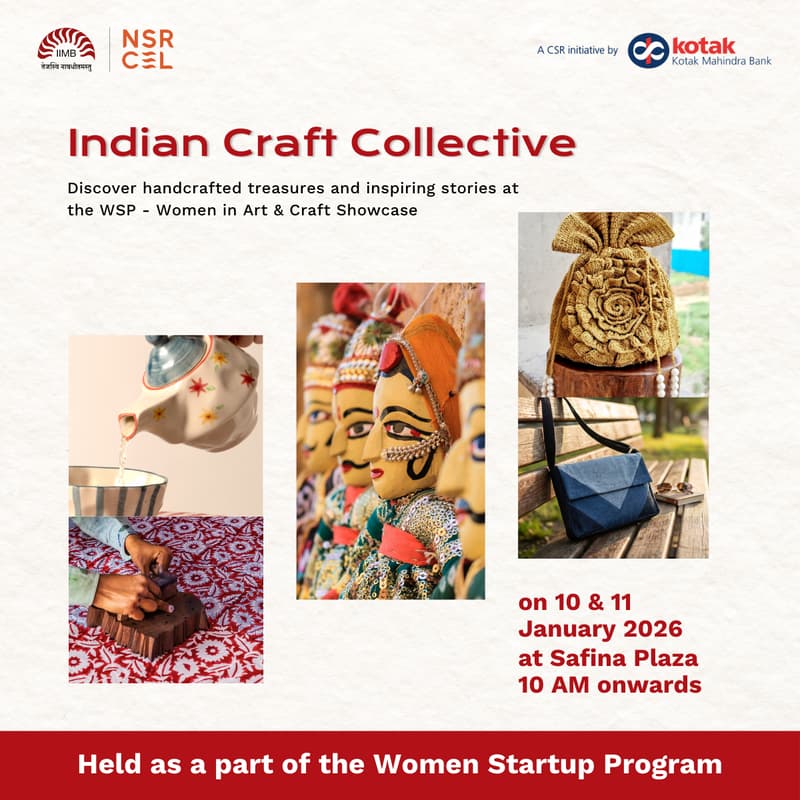 Cover Image for Indian Craft Collective - the Women in Art & Craft Showcase