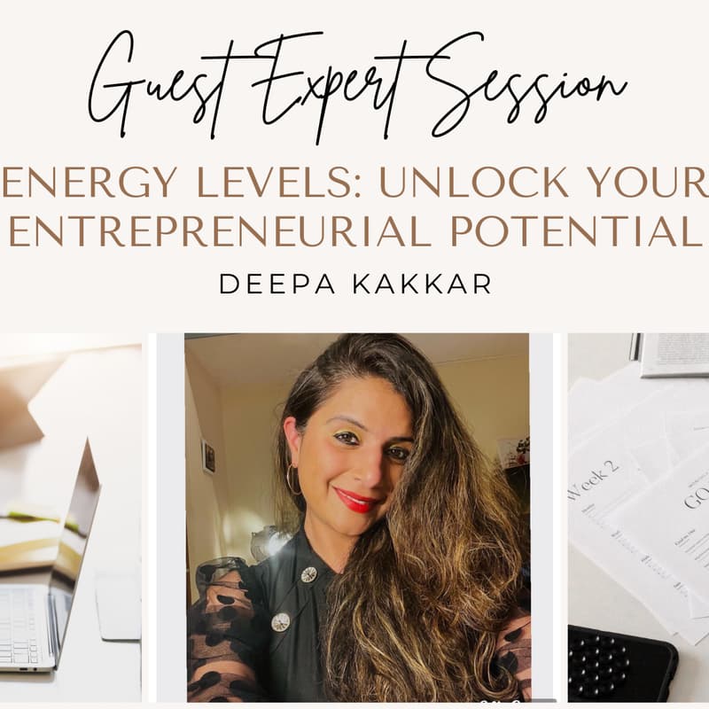 Cover Image for "Energy Levels for Professional Growth - Unlock Your Entrepreneurial Potential" by Deepa Kakkar