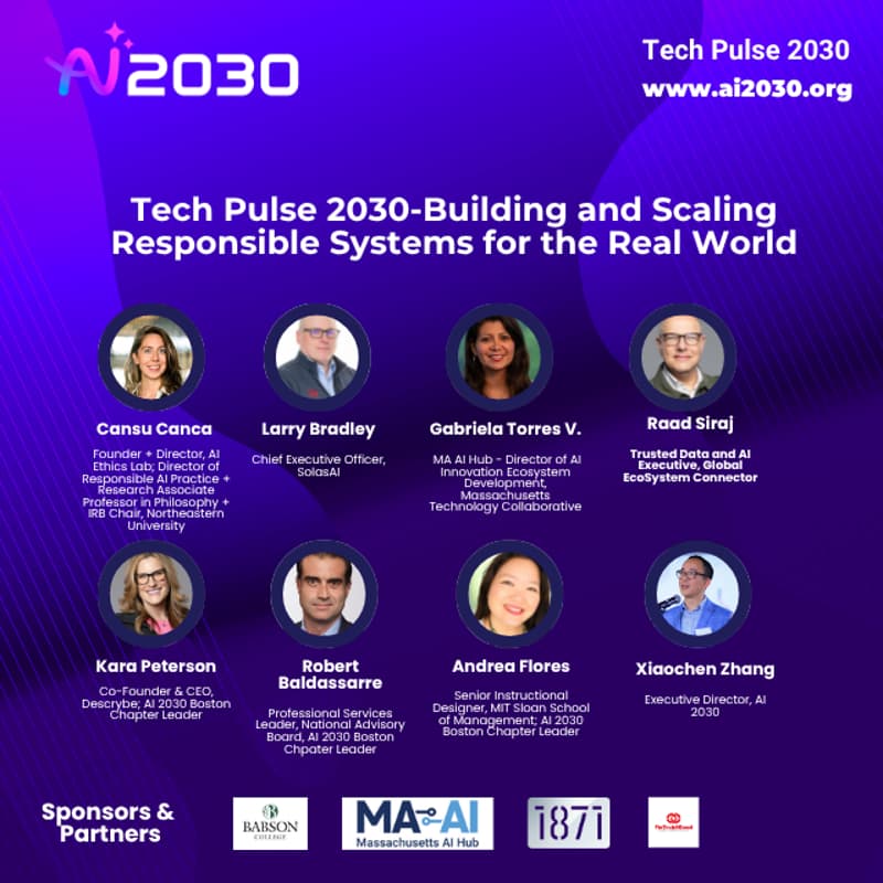 Cover Image for No. 56-Tech Pulse 2030- Building and Scaling Responsible Systems for the Real World-Boston Event