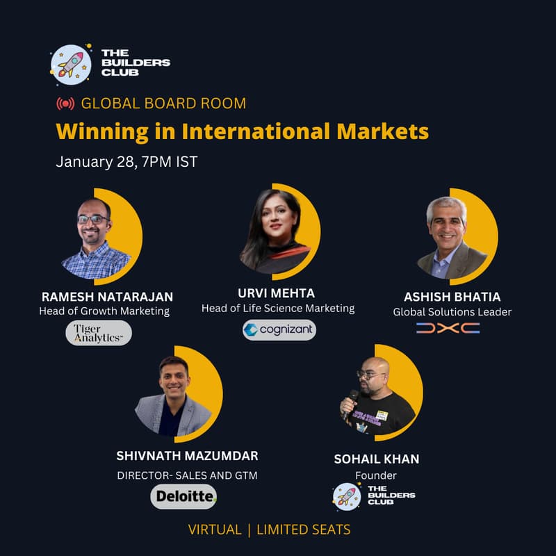 Cover Image for Global GTM Board Room: Winning in International Markets