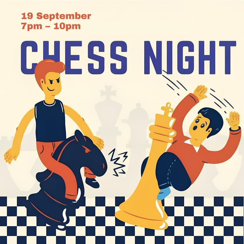 Cover Image for Chess Night at The Tower