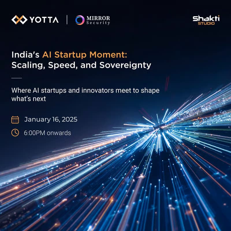 Cover Image for Rudra Startup Program Roadshow for AI Startups - Pune Edition