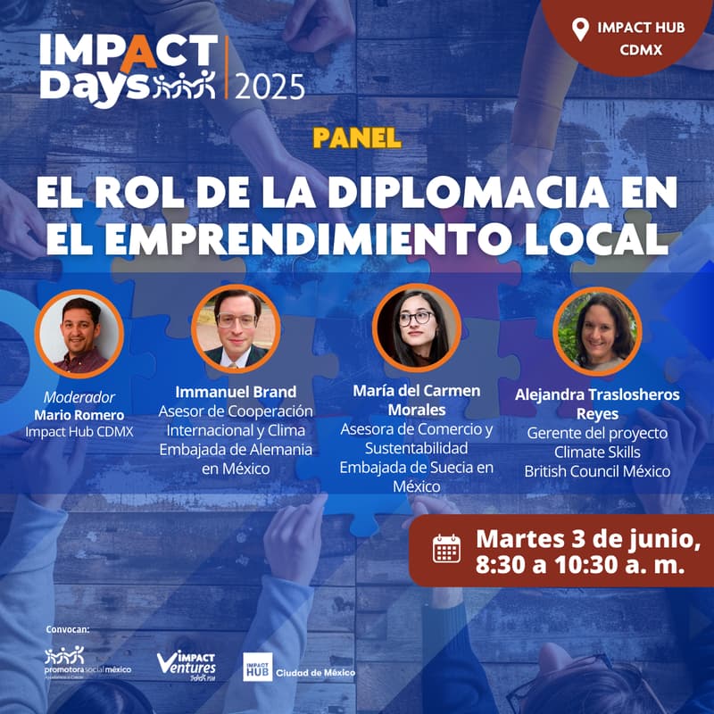 Cover Image for Panel – El rol de la diplomacia en el emprendimiento local