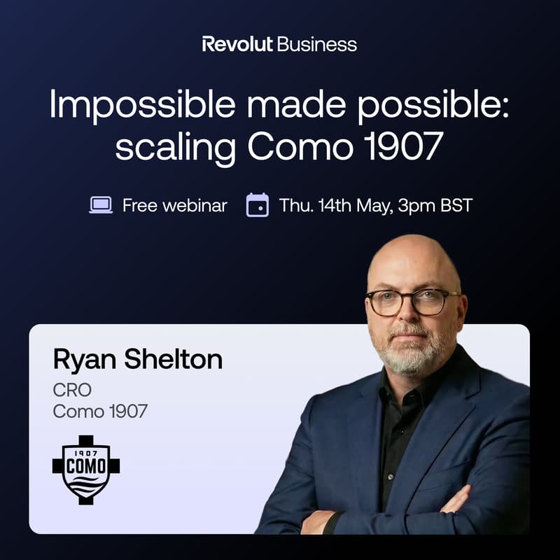 Cover Image for [Masterclass with Como 1907's CRO] Impossible Made Possible: Scaling Como 1907