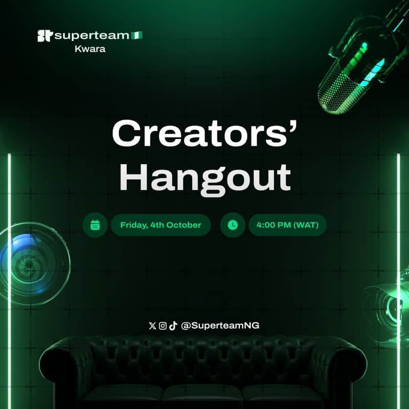 Cover Image for Kwara Creators' Hangout