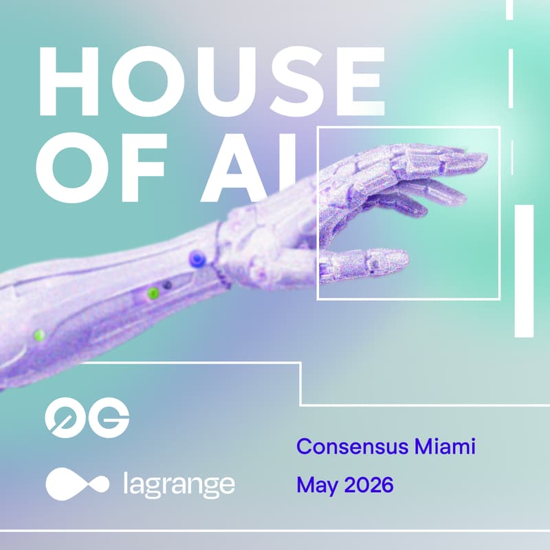 Cover Image for House of AI (by Lagrange & 0G) | Consensus Miami