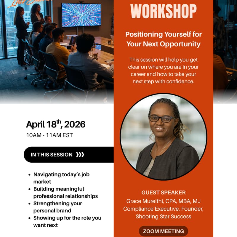 Cover Image for Career Workshop: Positioning Yourself for Your Next Opportunity