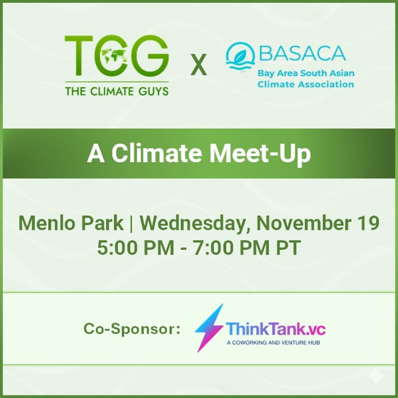 Cover Image for 🌏 BASACA X TCG Climate Meet-Up: Connect, Catch Up & Wrap Up the Year Together 🎉