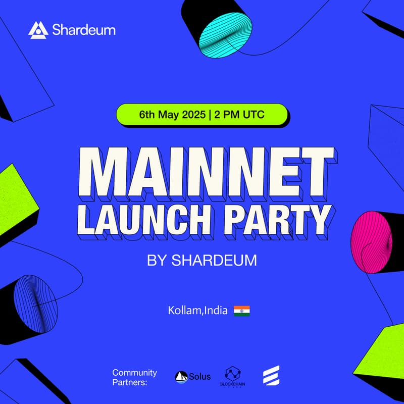 Cover Image for Shardeum Launch Party - Kollam
