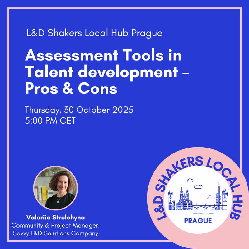 Cover Image for Local Hub Prague: Assessment Tools in Talent development – Pros & Cons