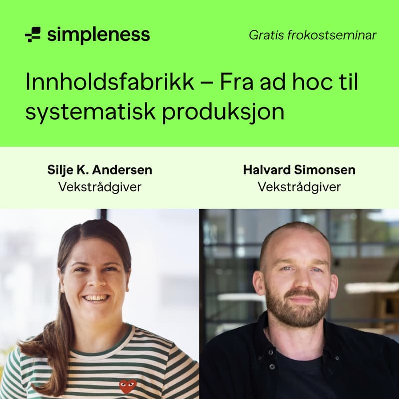 Cover Image for Innholdsfabrikk – Fra ad hoc til systematisk produksjon
