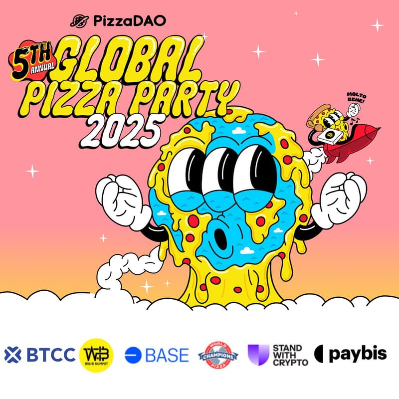 Cover Image for BITCOIN PIZZA PARTY MONACO