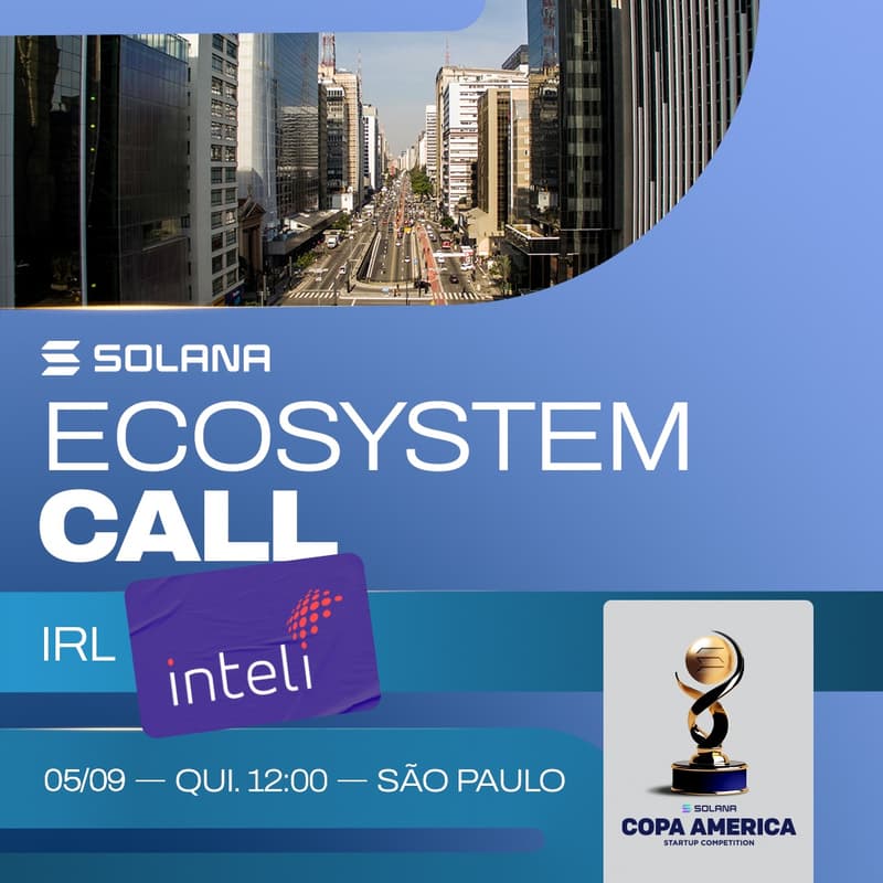 Cover Image for Solana Meetup - Inteli