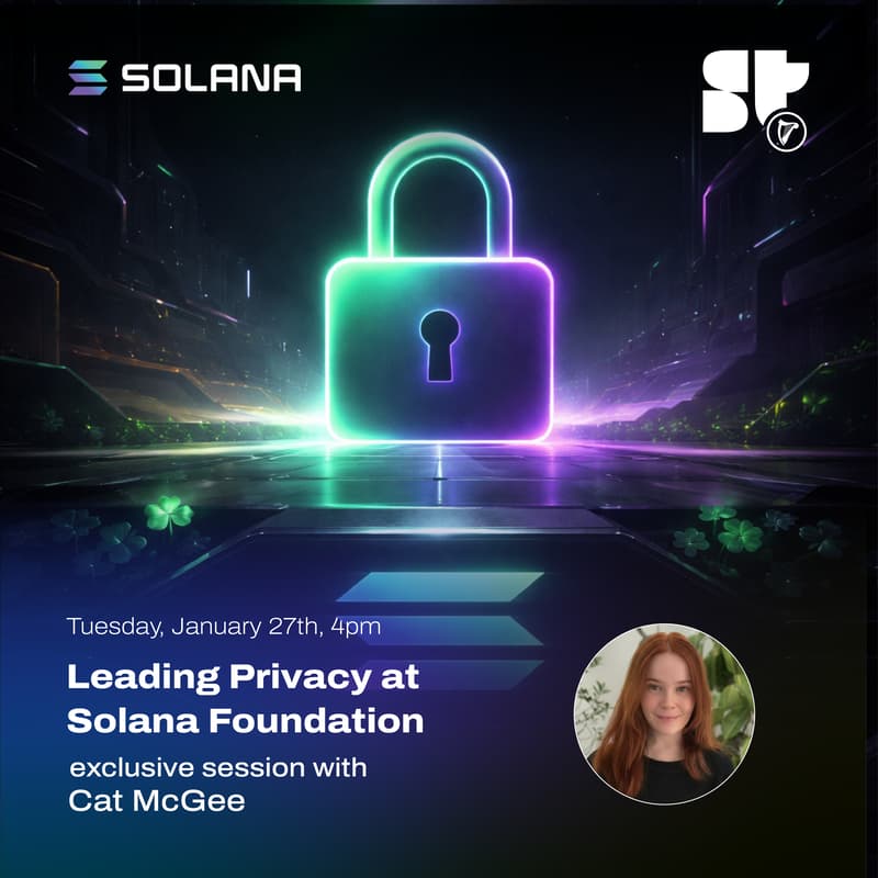Cover Image for Leading Privacy at Solana Foundation | with Cat McGee