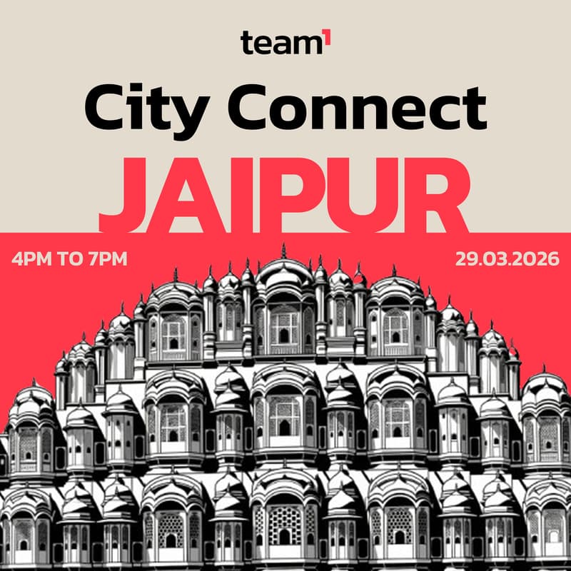 Cover Image for Team1 City Connect: Jaipur