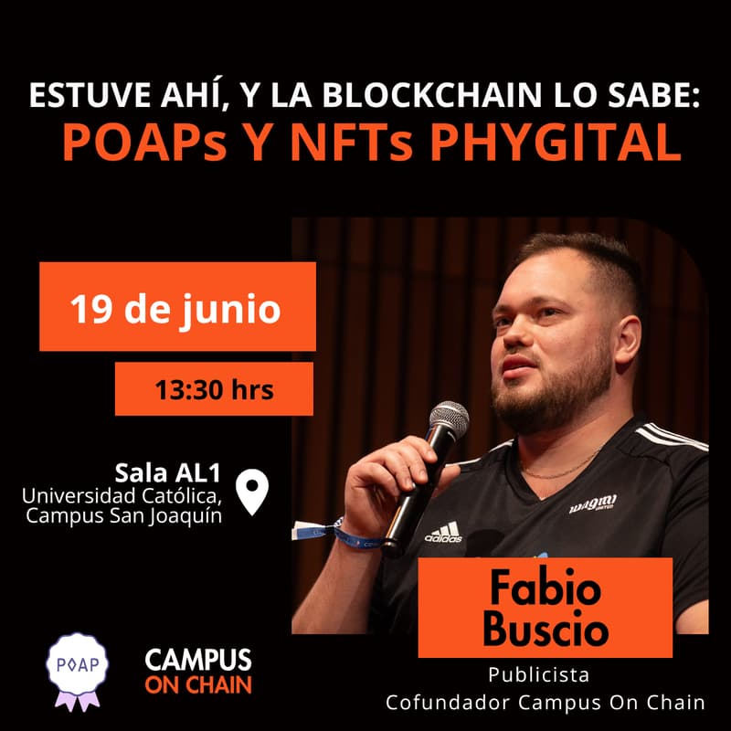 Cover Image for ESTUVE AHÍ, Y LA BLOCKCHAIN LO SABE: POAPs y NFTs PHYGITAL