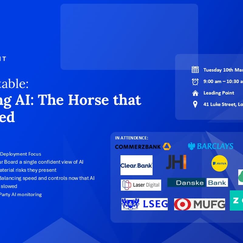 Cover Image for AI Roundtable - Managing AI, "The Horse that has Bolted"