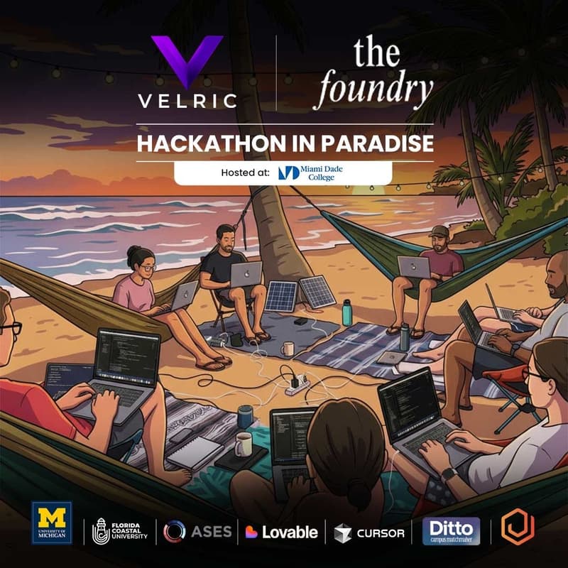 Cover Image for Velric x The Foundry: Miami Hackathon | Venture Week 2026