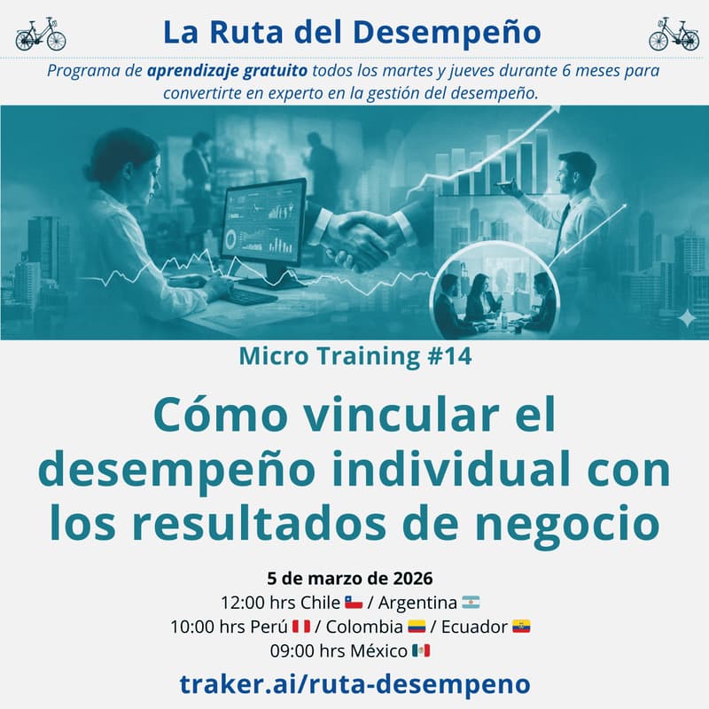 Cover Image for MicroTraining #14 Cómo vincular el desempeño individual con los resultados de negocio