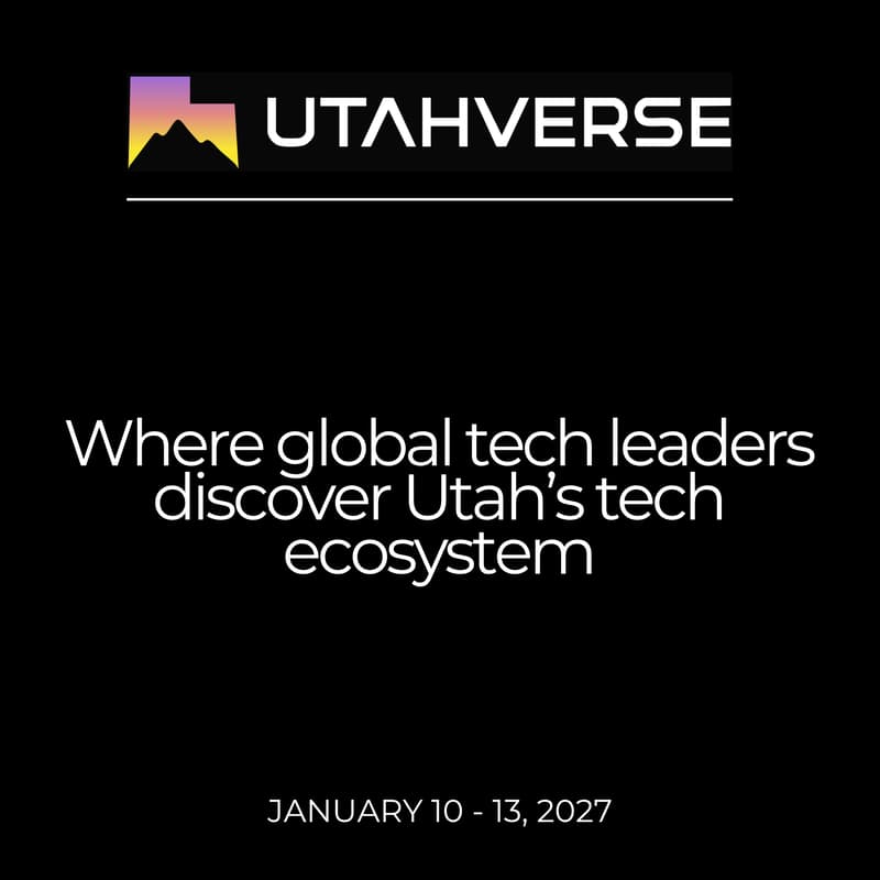 Cover Image for UTAHVERSE 2027: A PRIVATE GATEWAY INTO UTAH’S TECH FRONTIER. Invite-only. Fully hosted. Global founders.