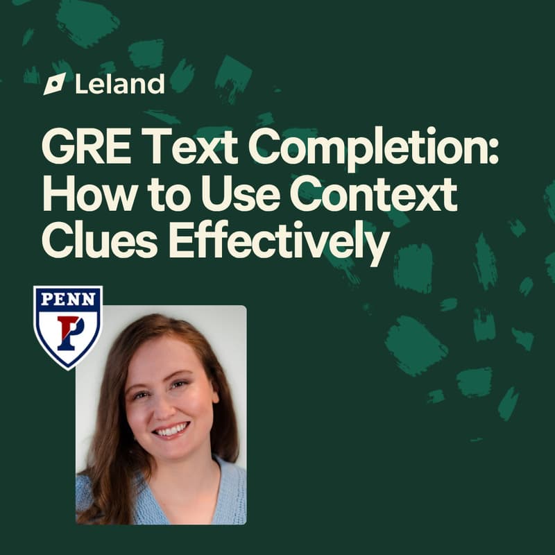 Cover Image for GRE Text Completion: How to Use Context Clues Effectively