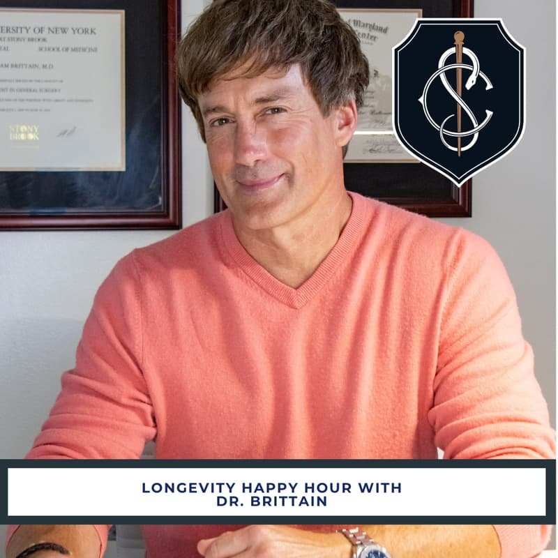 Cover Image for Longevity Happy Hour With Dr. Brittain