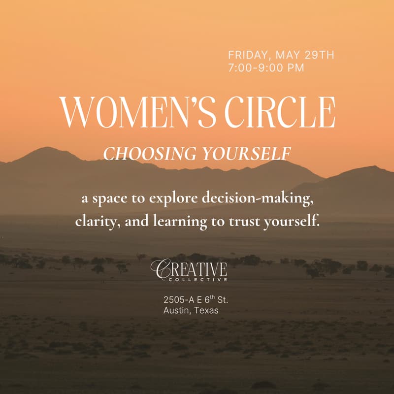 Cover Image for Women's Circle | Choosing Yourself