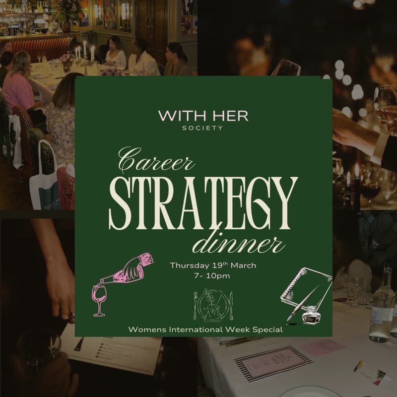 Cover Image for With Her Society - Career Strategy Dinner