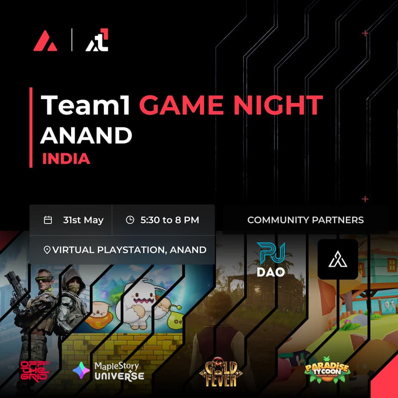 Cover Image for Team1 Game Night: Anand
