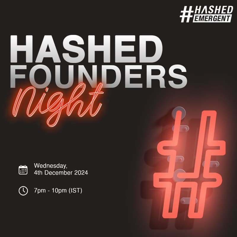 Cover Image for Hashed Founders Night 2024