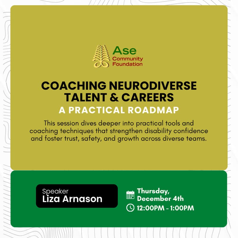 Cover Image for Coaching Neurodiverse Talent & Careers