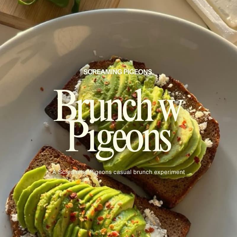 Cover Image for Brunch with Pigeons: Weekly Self-led Social For Women (20s)