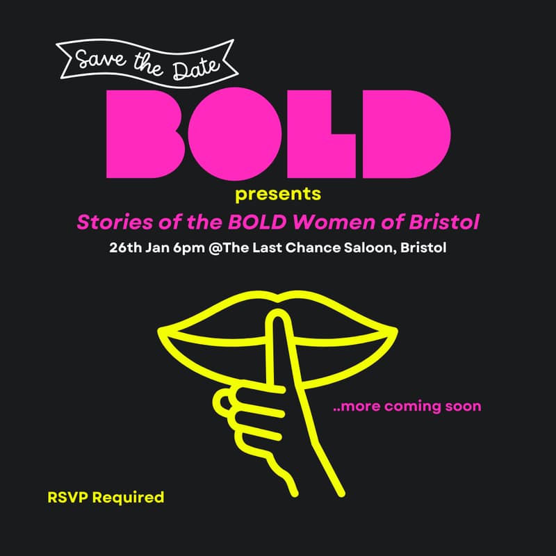 Cover Image for Stories of BOLD Women of Bristol | Earlybird
