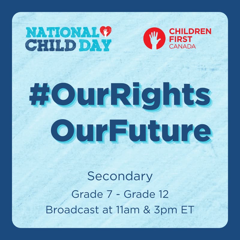 Cover Image for National Child Day 2025 - Secondary