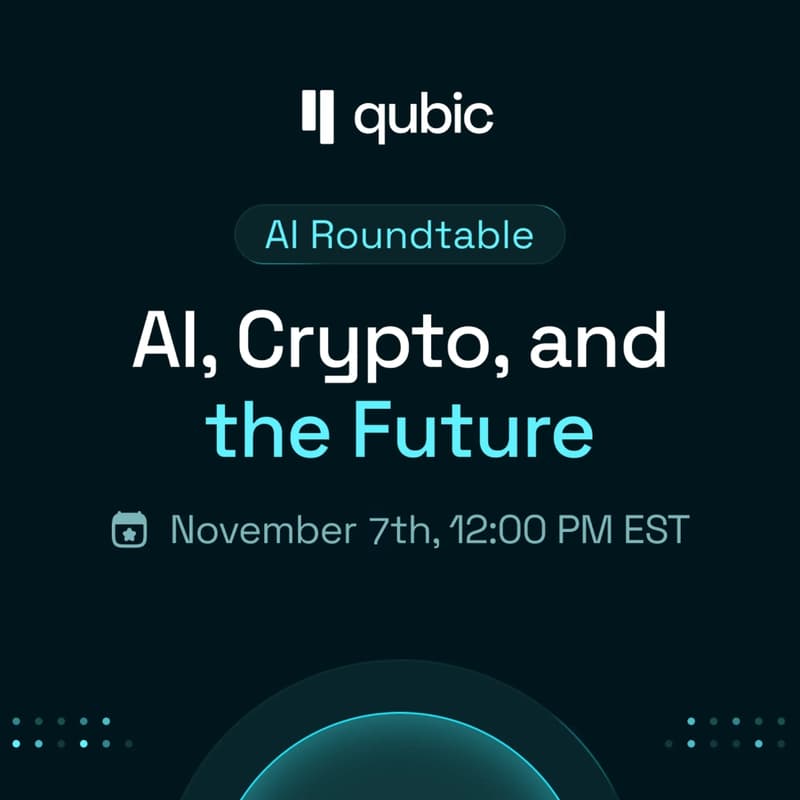 Cover Image for Qubic AGI Roundtable: AI, Crypto, and the Future (November 2024) - USA / LATAN