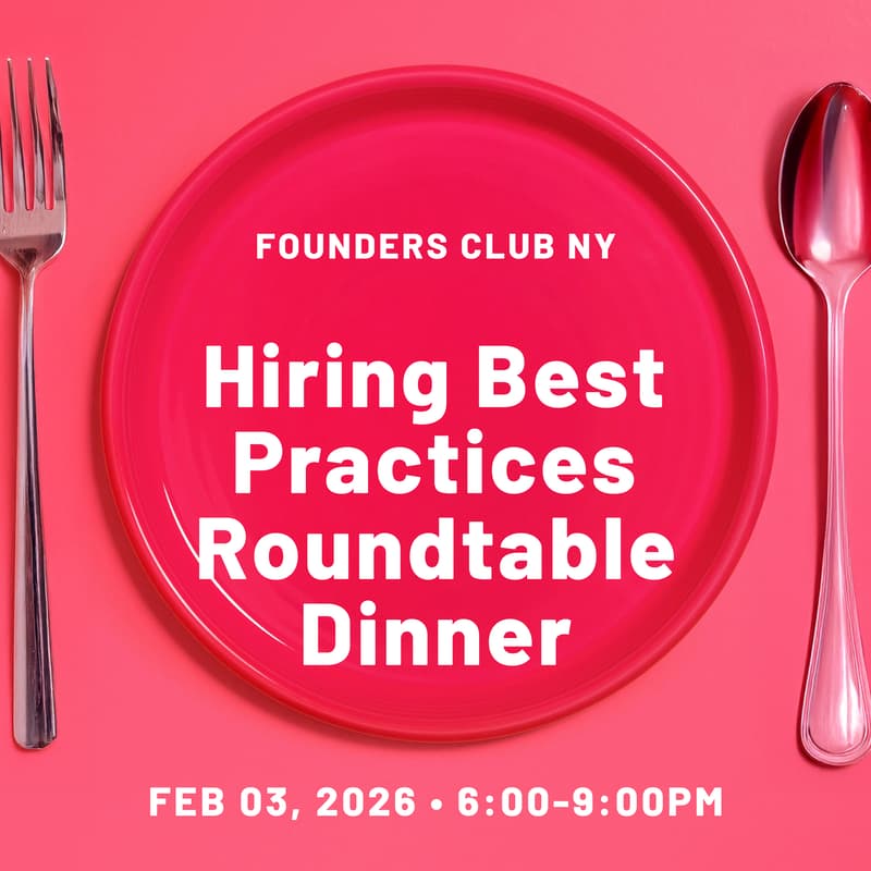 Cover Image for Roundtable dinner: hiring best practices