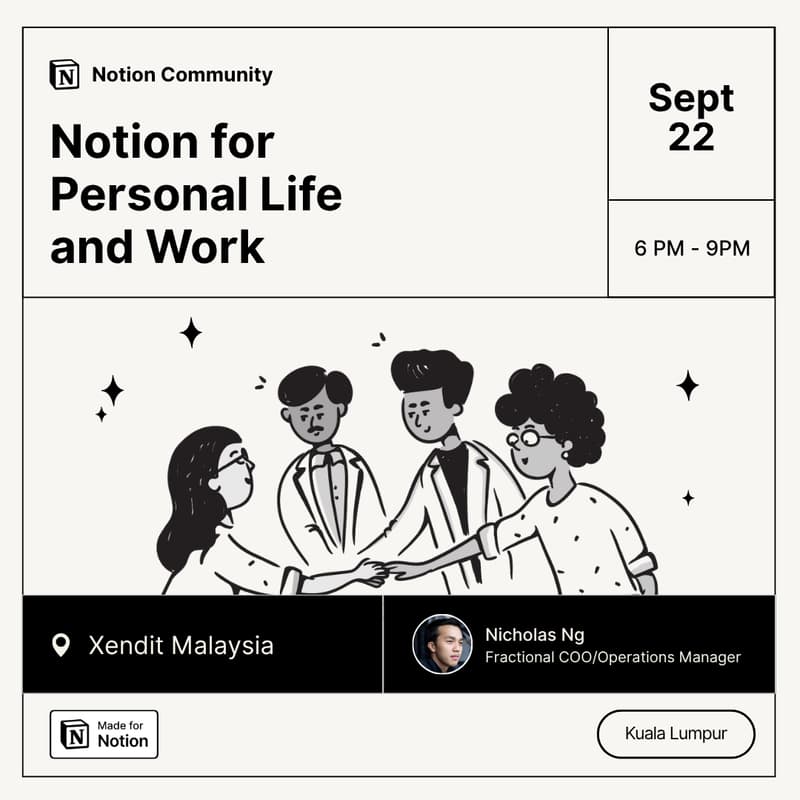 Cover Image for Notion for Personal Life and Work
