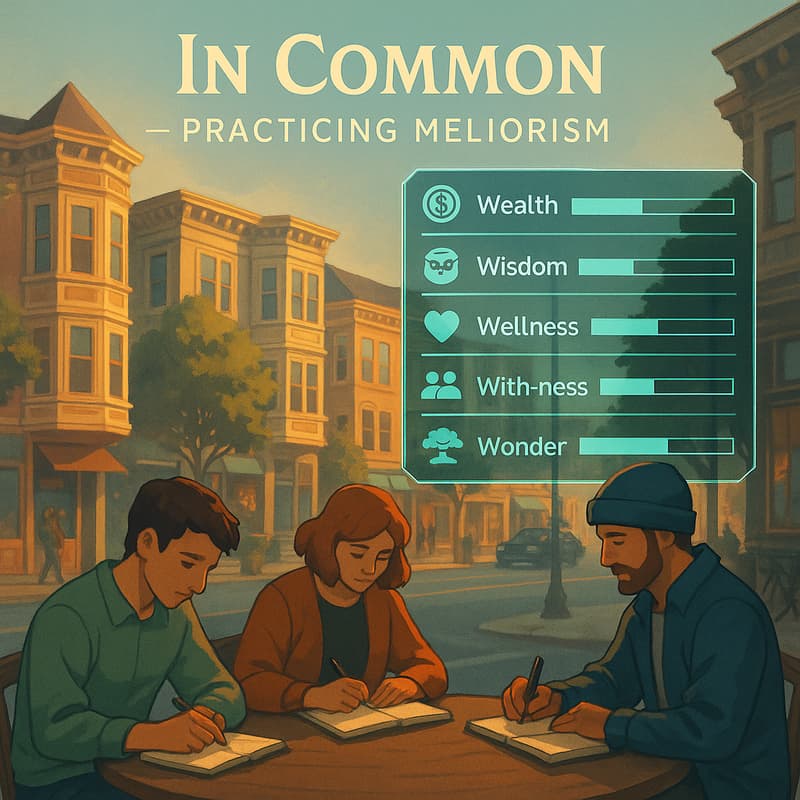 Cover Image for In Common - Practicing Meliorism [members and +1s]