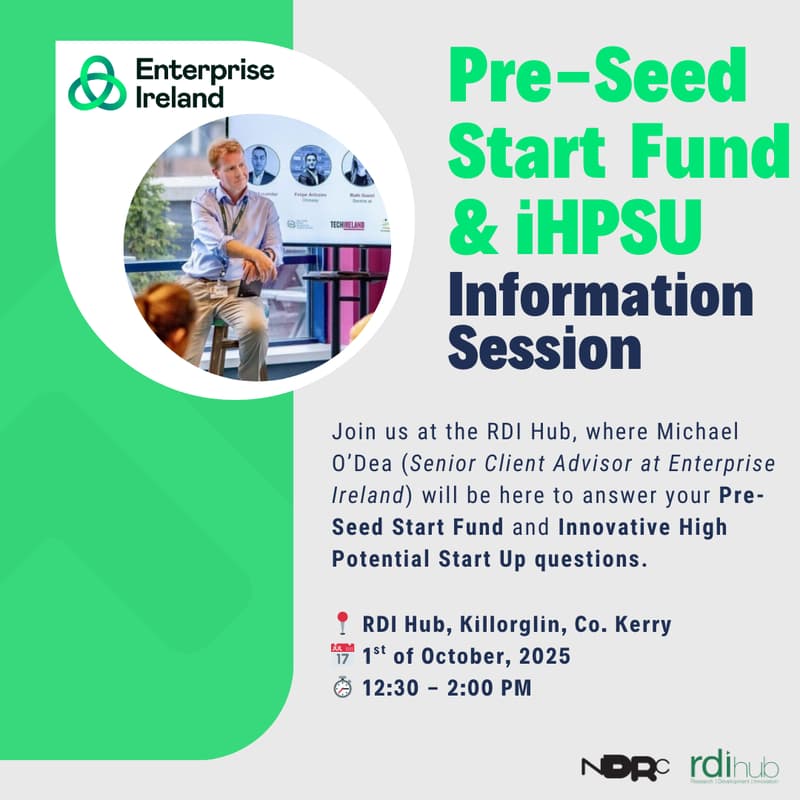 Cover Image for Pre-Seed Start Fund & iHPSU | Information Session
