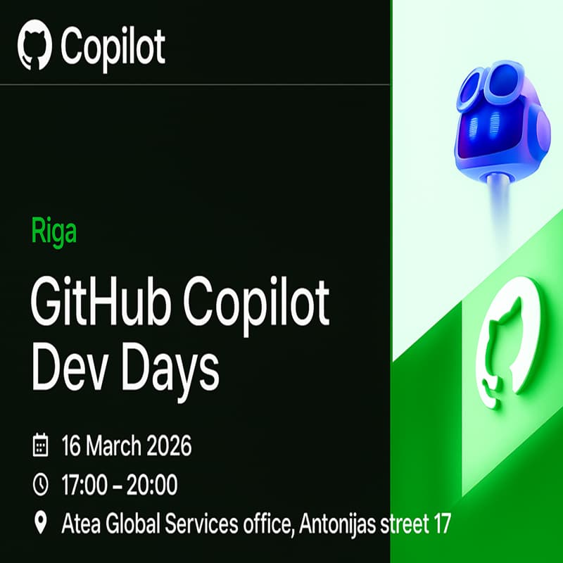 Cover Image for GitHub Copilot Dev Days | Riga