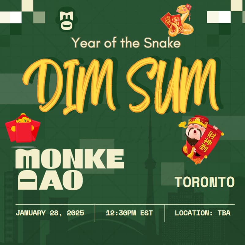 Cover Image for MonkeDAO Year of the Snake Dim Sum