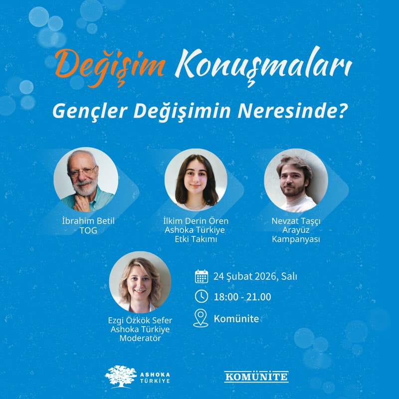 Cover Image for Gençler değişimin neresinde? Değişim Konuşmaları #5