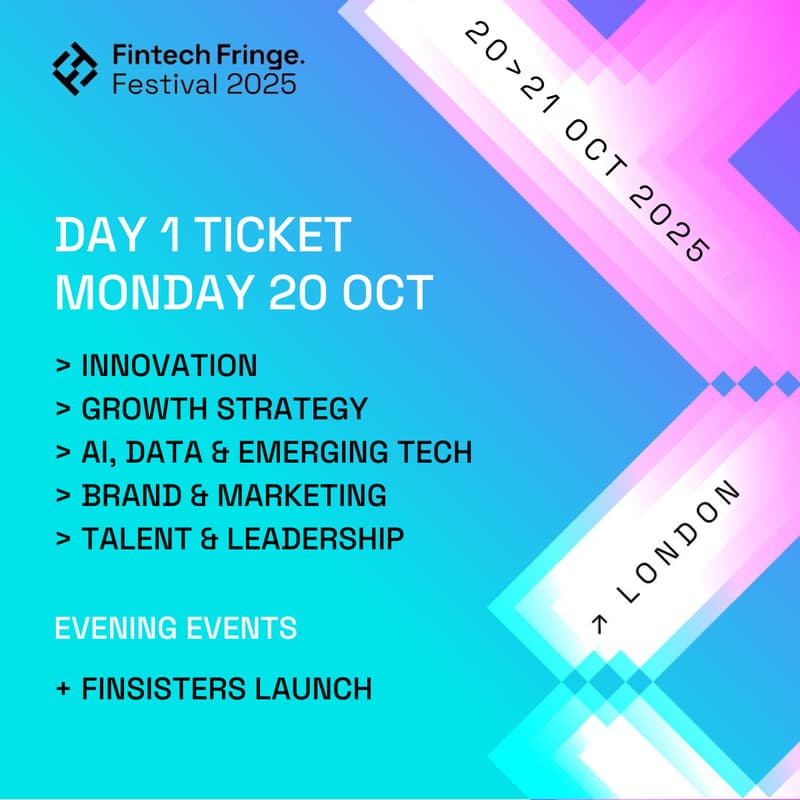 Cover Image for Fintech Fringe Festival - Day 1 - 20>21 Oct