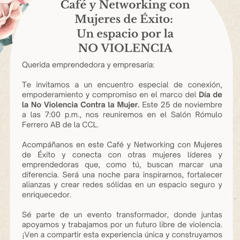 Cover Image for Día De La No Violencia Contra La Mujer
