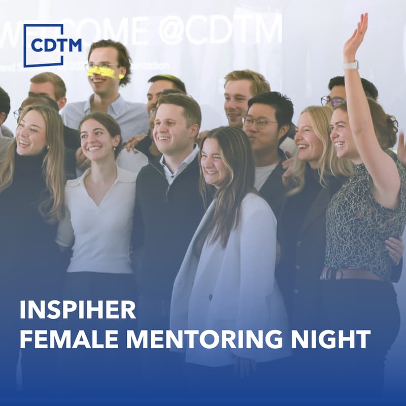 Cover Image for InspiHer: Female Mentoring Night @ CDTM