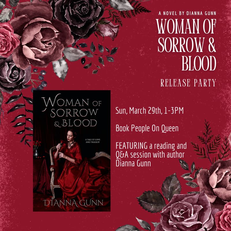 Cover Image for Release Party: Woman Of Sorrow And Blood