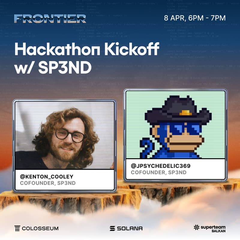 Cover Image for [Online] ST BLKN | Hackathon kickoff w/ SP3ND