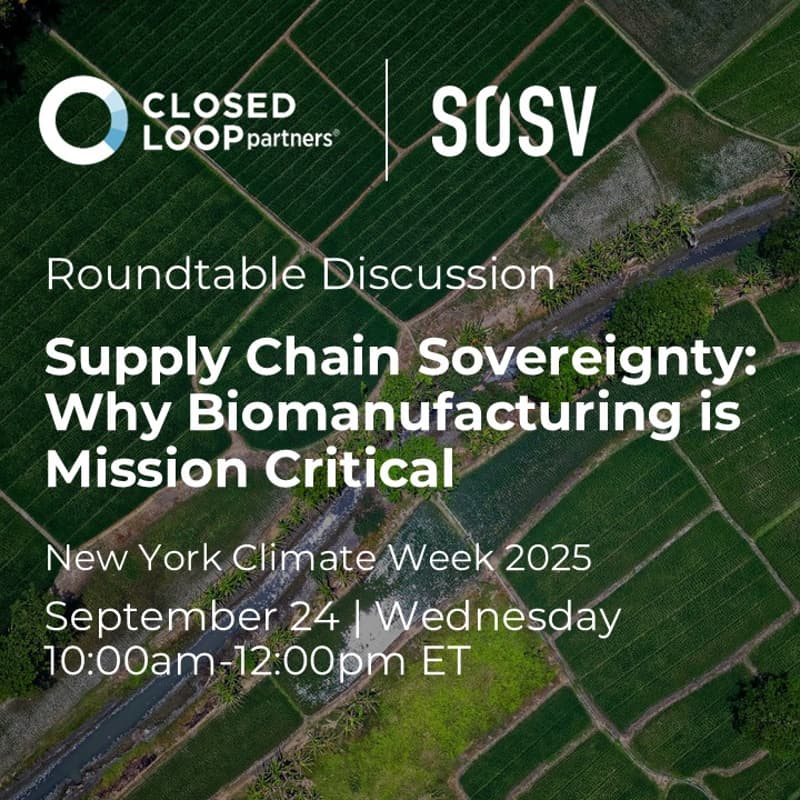 Cover Image for Supply Chain Sovereignty: Why Biomanufacturing is Mission Critical