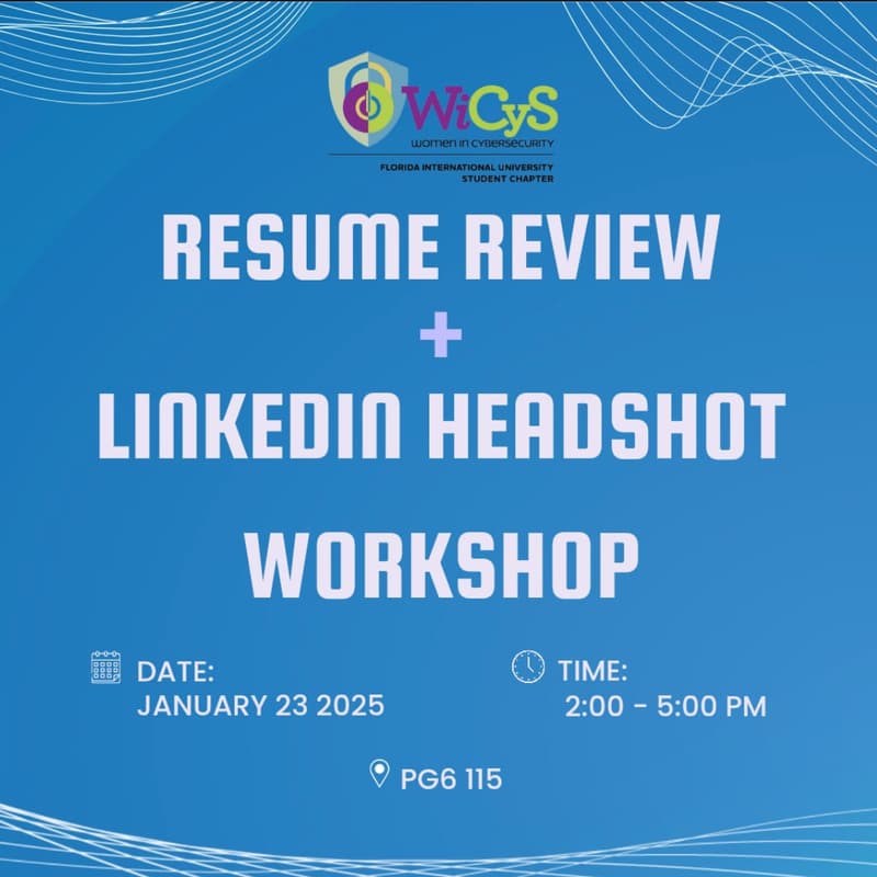 Cover Image for Resume Review + Linkedin Headshot Workshop